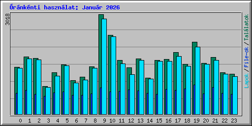 �r�nk�nti haszn�lat: Janu�r 2026